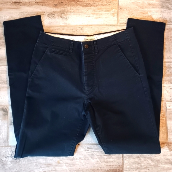JACK & JONES Marco Slim Fit Chino Pants - Picture 1 of 9